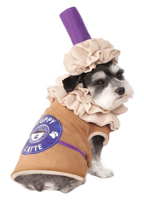 Puppy latte dog costume