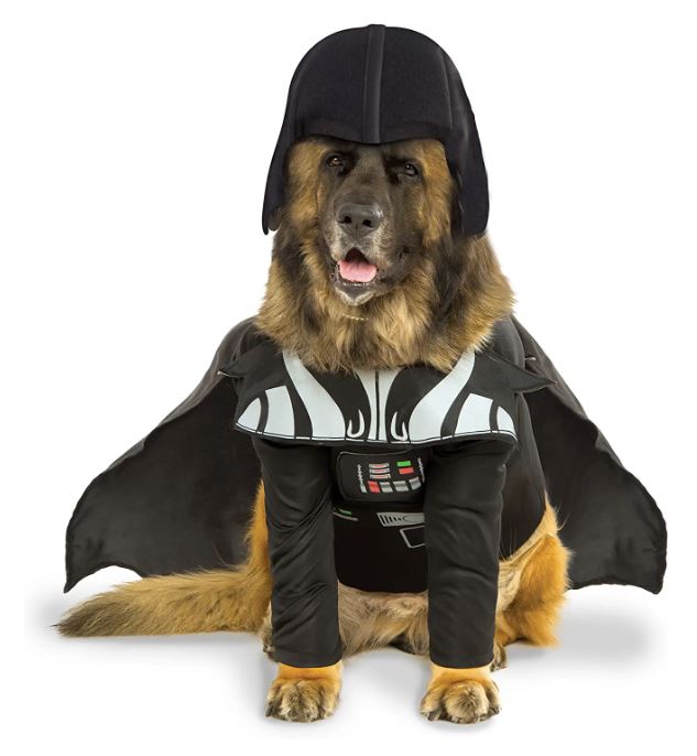 darth vader dog costume