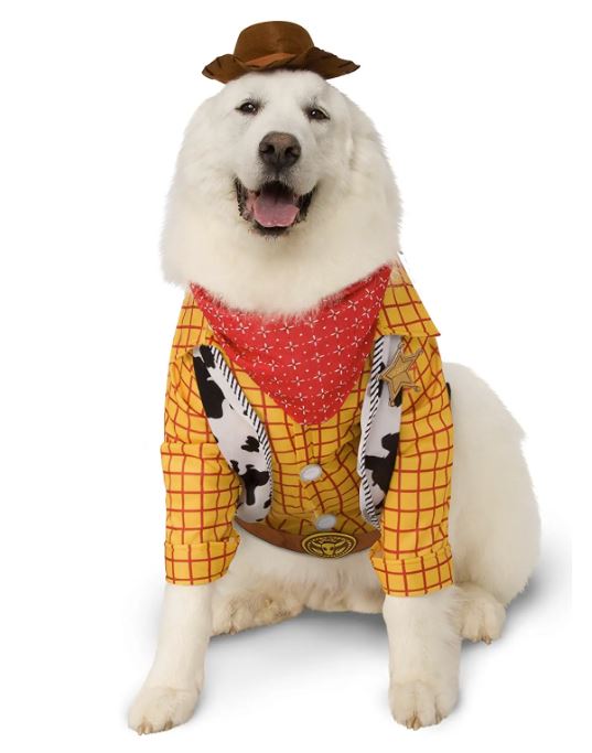 woody dog costume